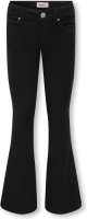 KIDS Only GIRL flared jeans KOGROYAL LIFE black denim