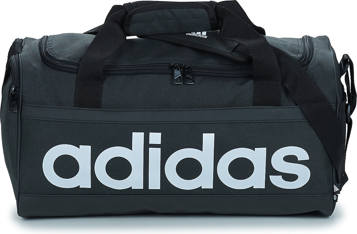 adidas Performance sporttas Linear Duffel S 25L zwart/wit