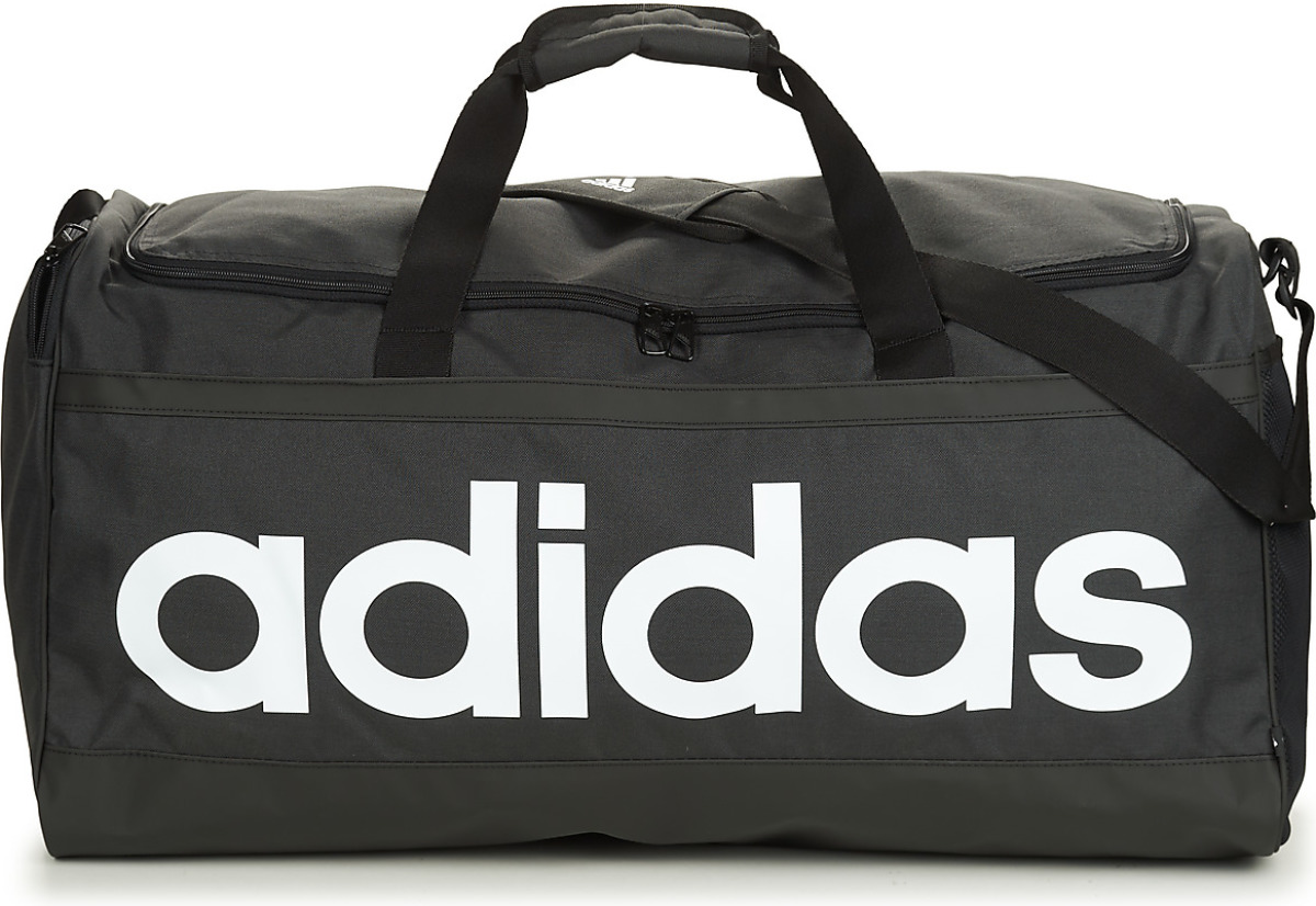adidas Performance sporttas Linear Duffel 63 L zwart/wit