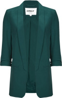 Only blazer ONLELLY met plooien donkergroen