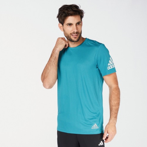 adidas Performance hardloopshirt turquoise