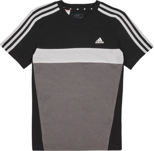 adidas Sportswear T-shirt zwart/grijs/wit