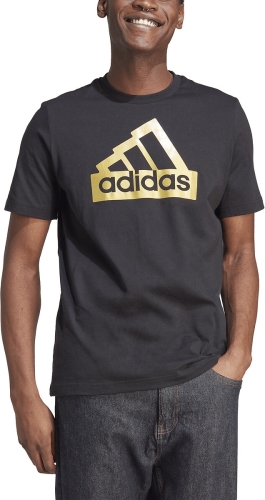 adidas Sportswear T-shirt zwart/goud