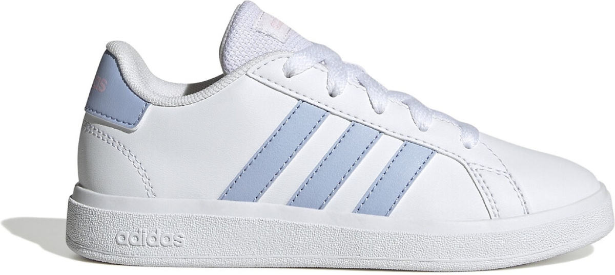 adidas Sportswear Grand Court 2.0 sneakers wit/lichtblauw/roze