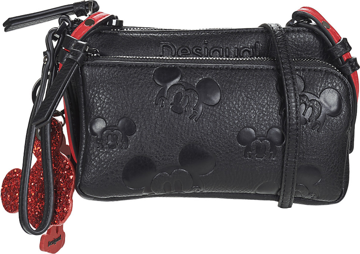 Desigual crossbody tas zwart/rood