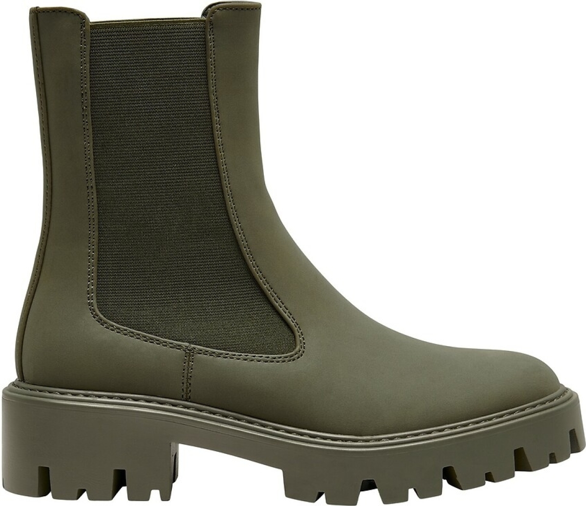 Only ONLBETTY chelsea boots groen