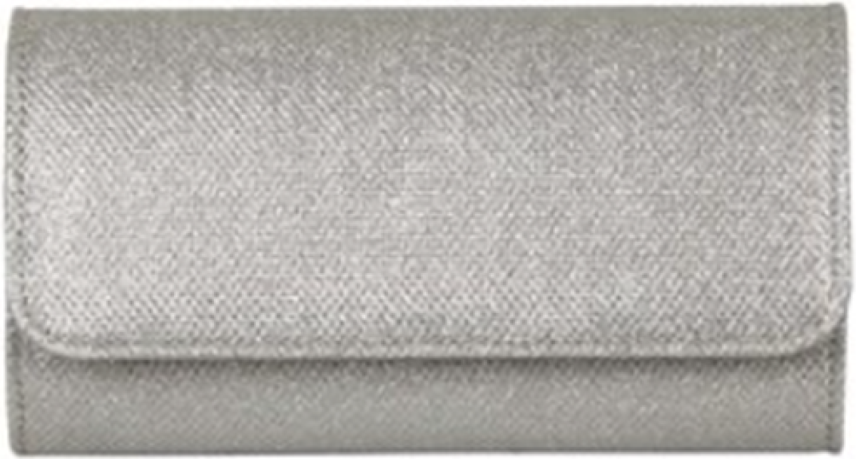 Bulaggi party clutch Dionne zilverkleurig