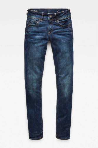 G-star Raw straight fit jeans Midge donkerblauw