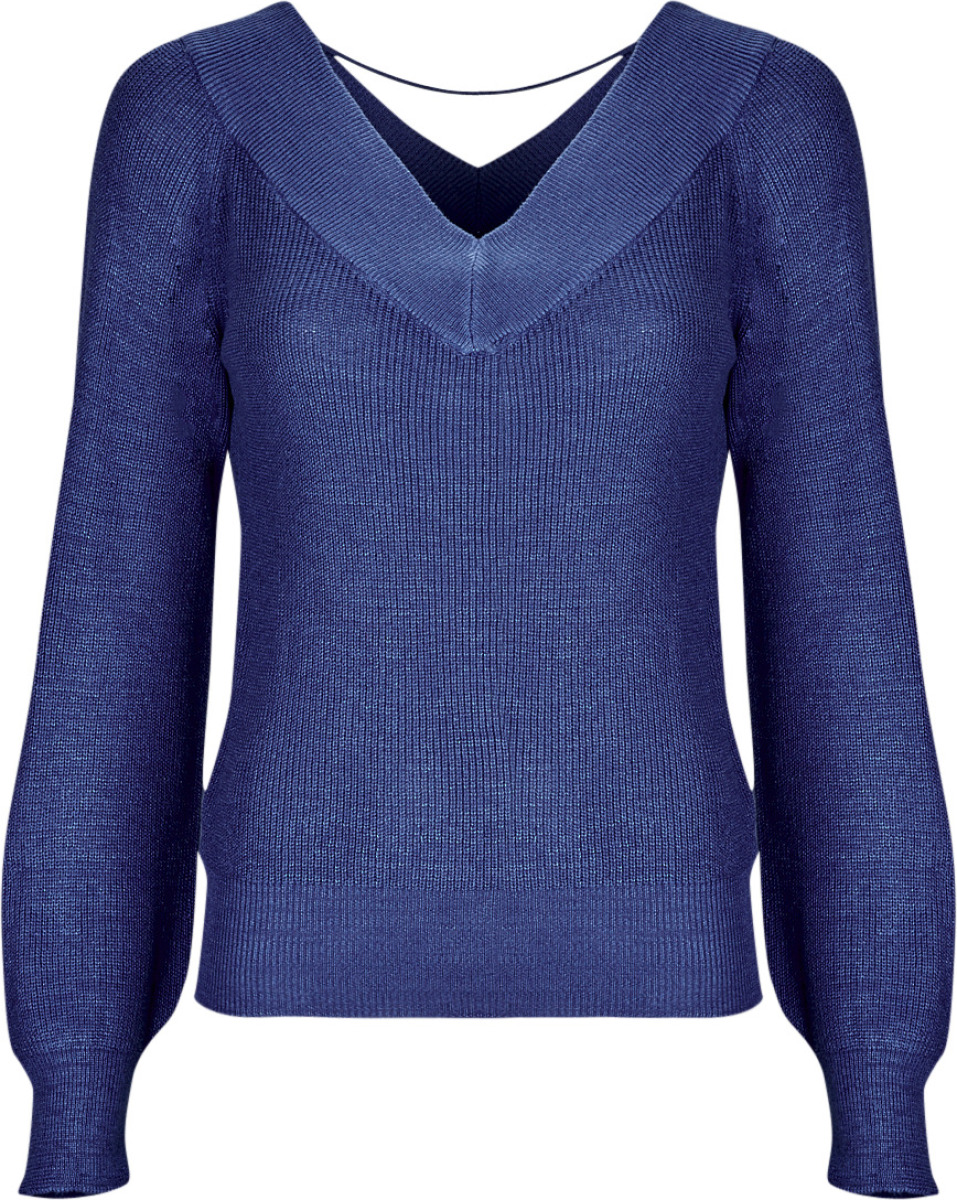 VERO MODA gebreide trui VMNEWLEXSUN kobaltblauw