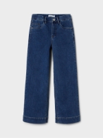 NAME IT KIDS wide leg jeans NKFROSE medium blue denim