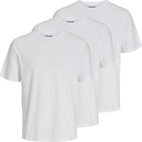 Jack & Jones T-shirt JACUNDER (set van 3) wit