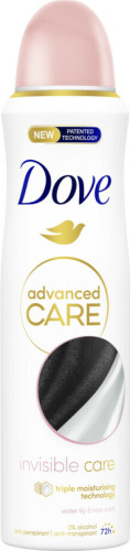 Dove Invisible Care Anti-Transpirant deodorant - 6 x 150 ml - voordeelverpakking