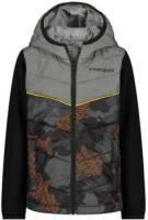 Vingino zomerjas met camouflageprint zwart