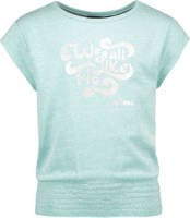 Like Flo T-shirt met all over print blauw