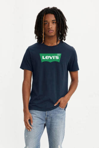 Levi's T-shirt met logo dress blues