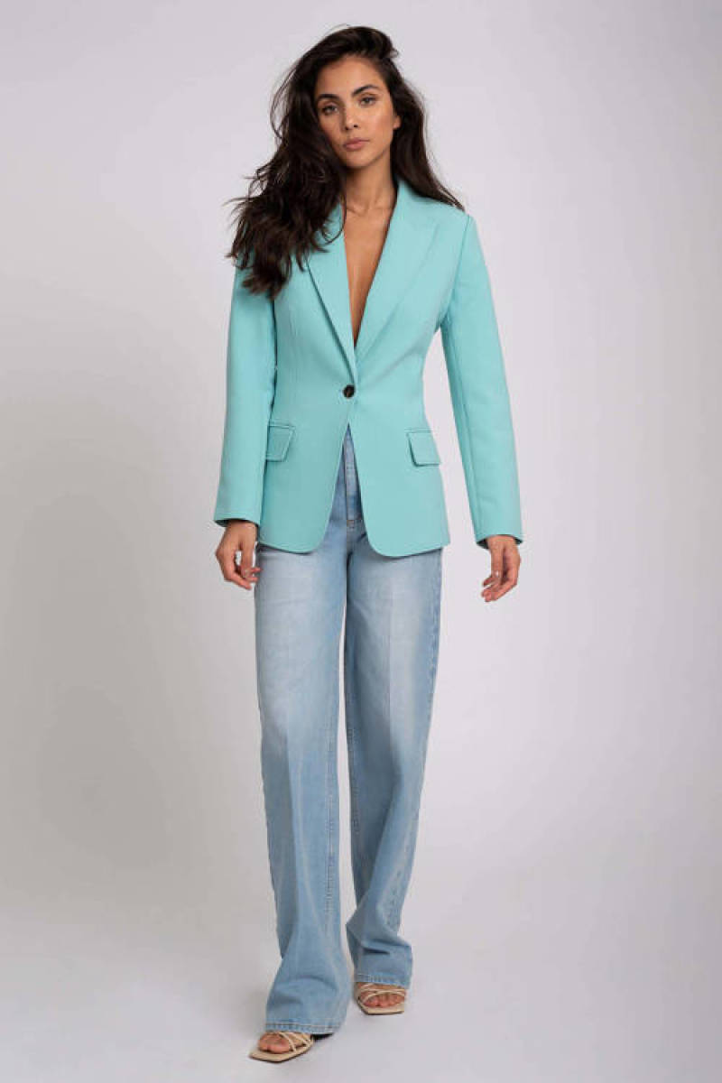 Fifth House getailleerde blazer Nato blauw