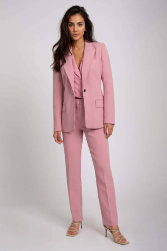 Fifth House getailleerde blazer Nato roze