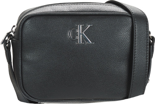 CALVIN KLEIN JEANS crossbody tas Minimal Monogram zwart