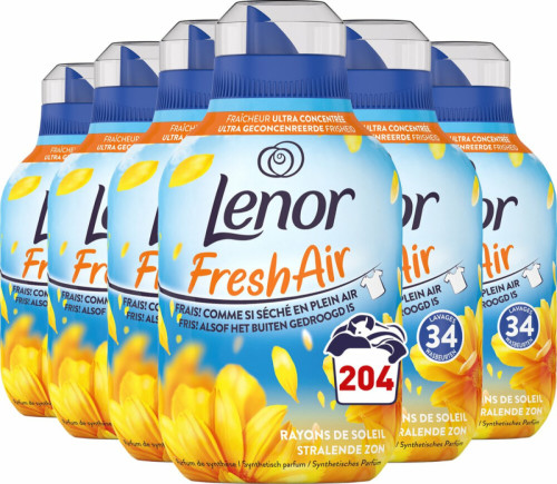 Lenor Fresh Air Zonnestralen wasverzachter - 204 wasbeurten