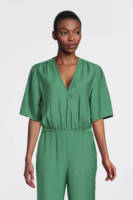 Another-Label jumpsuit Myrla jumpsuit s/s grijsgroen