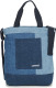 Levi's denim shopper Patchwork Icon blauw