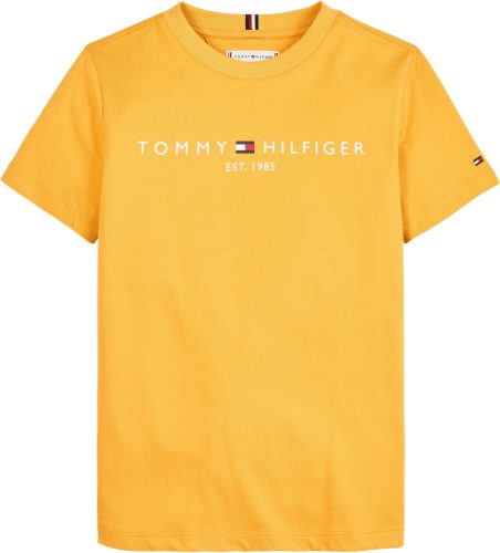 Tommy hilfiger T-shirt U ESSENTIAL met logo warmgeel