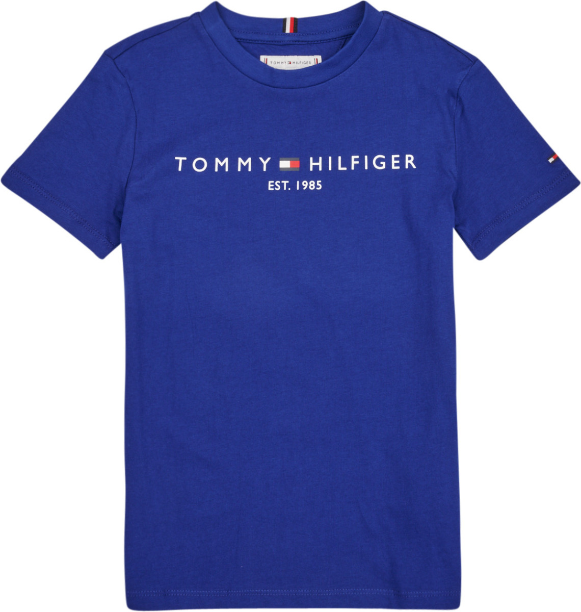 Tommy hilfiger T-shirt U ESSENTIAL met logo hardblauw