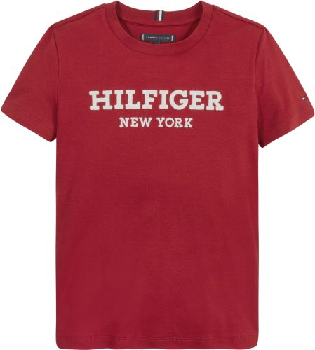 Tommy hilfiger T-shirt HILFIGER LOGO met logo rood
