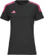 adidas Performance sport T-shirt donkerrood/wit