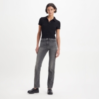 Levi's 314 shaping straight fit jeans grey denim