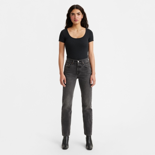 Levi's 501 90's straight fit jeans black denim
