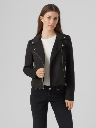 VERO MODA bikerjack VMJOSE zwart