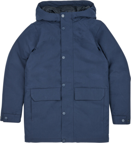 Jack & Jones JUNIOR gewatteerde winterjas JJCHAMP donkerblauw