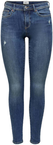 Only skinny jeans Wauw met biologisch katoen blauw