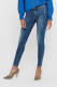 Only skinny jeans Wauw met biologisch katoen blauw