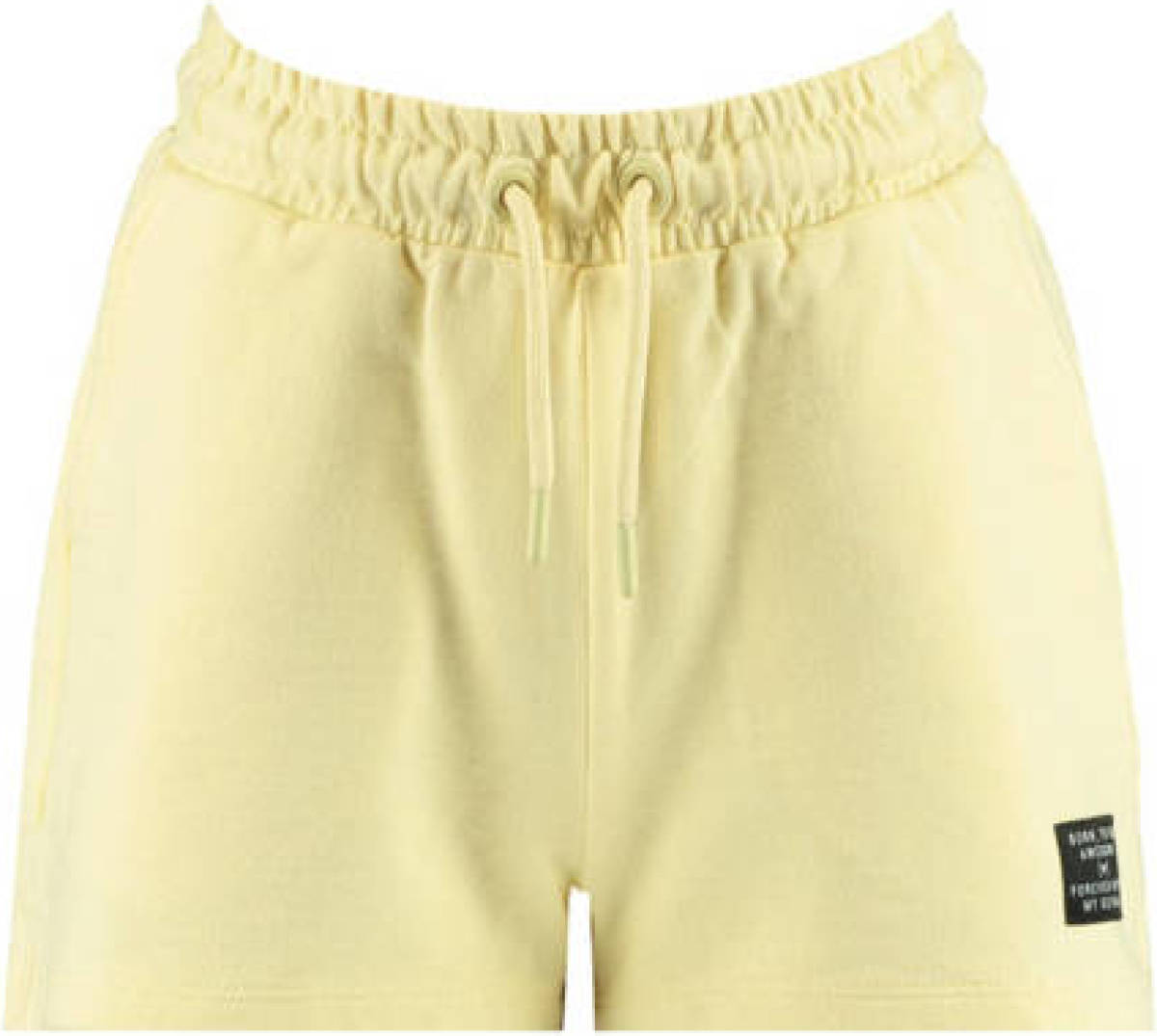 CoolCat Junior sweatshort Nikkie lichtgeel