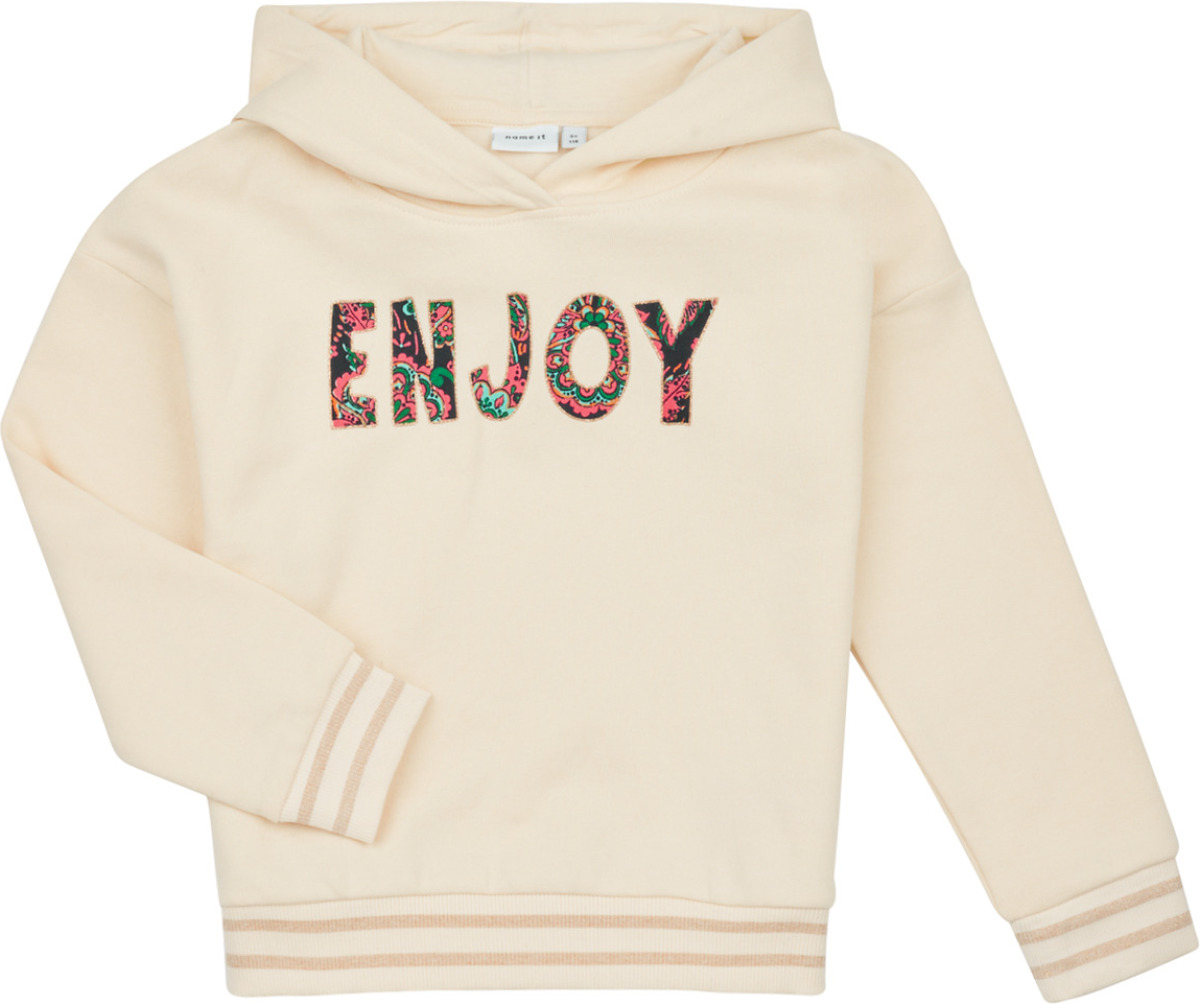 Sweater NAME IT  NKFLONNA LS SWE WH BRU PS