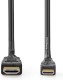 Nedis High Speed HDMI©-Kabel met Ethernet | HDMI© Connector | HDMI© Mini-Connector | 4K@30Hz |