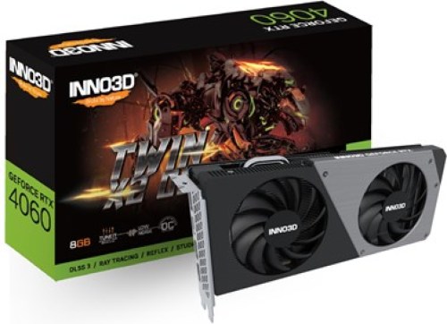 INNO3D GeForce RTX 4060 Twin X2 OC