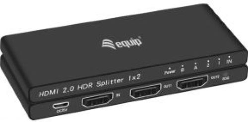 Equip 332716 video splitter HDMI 2x HDMI