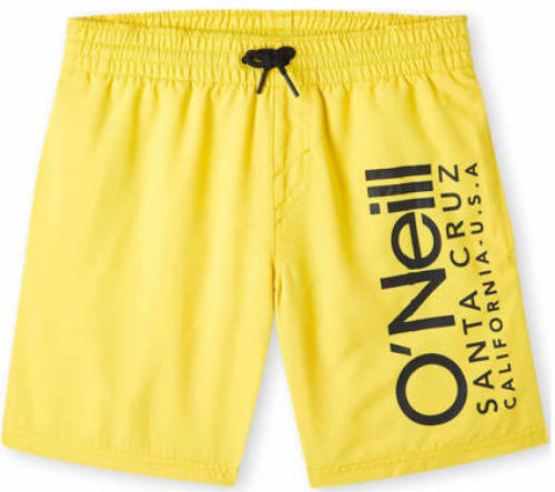 O'Neill zwemshort met logo geel