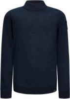 Retour Denim trui Carlos donkerblauw