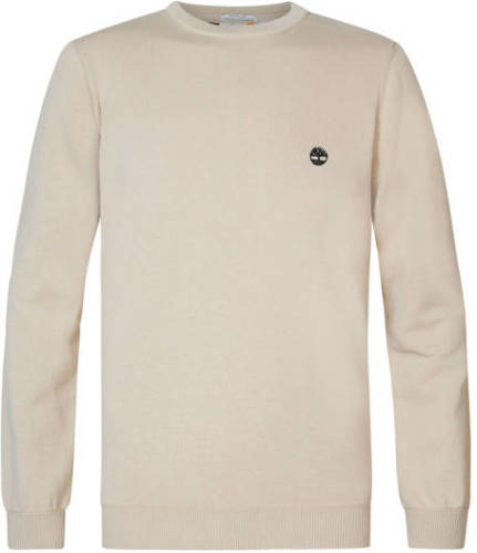 Timberland sweater van biologisch katoen off white