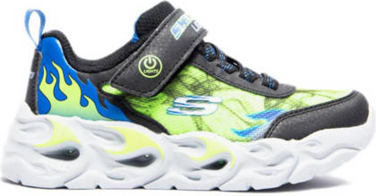 Skechers chunky sneakers zwart/geel