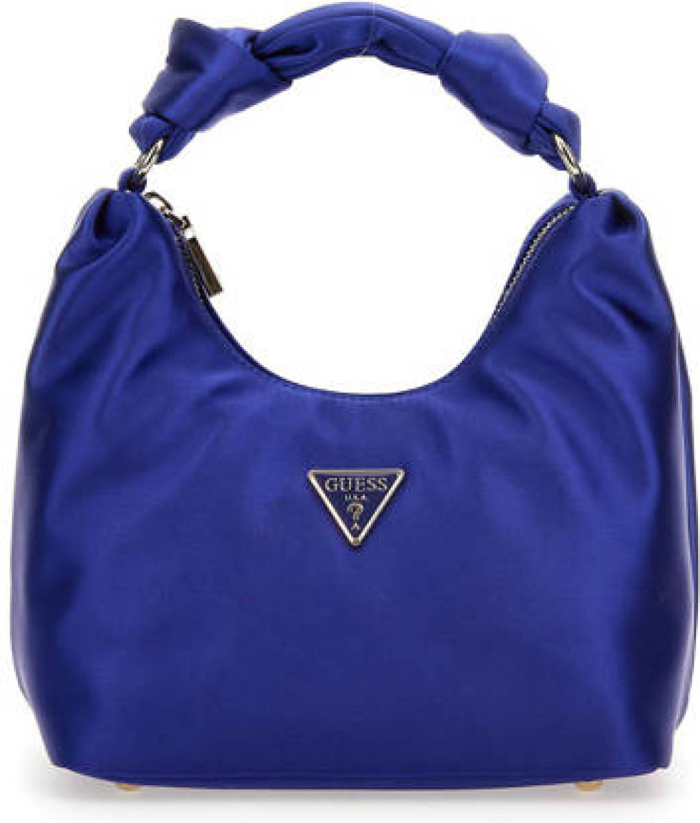 Guess mini handtas Velina kobaltblauw