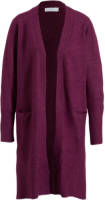 Imagine lang gebreid vest paars
