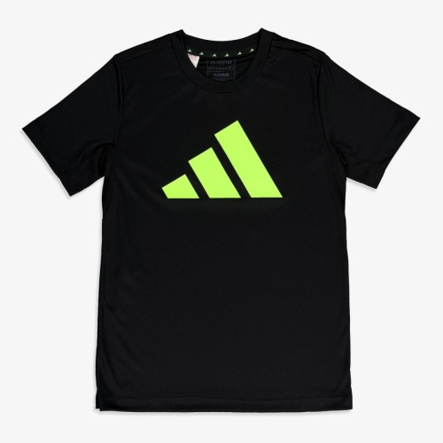 adidas Sportswear sport T-shirt zwart/geel