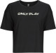 ONLY PLAY sport T-shirt ONPFONT zwart/wit