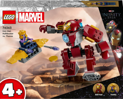 LEGO Marvel Avengers Iron Man Hulkbuster vs. Thanos 76263