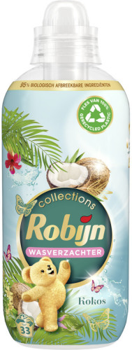 Robijn Collections Kokos Wasverzachter - 8 x 33 wasbeurten - Voordeelverpakking - 264 wasbeurten